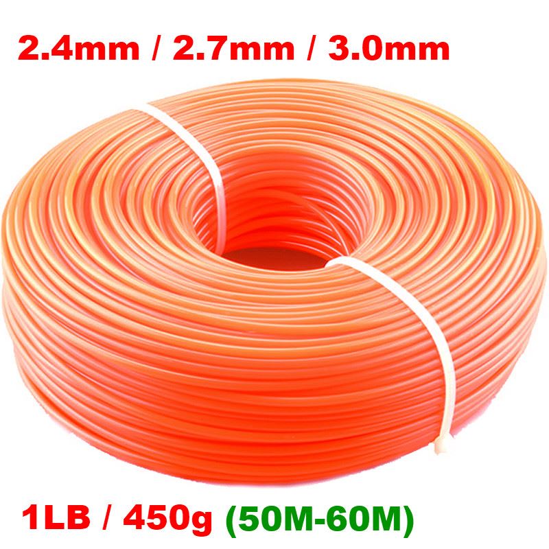 2.4mm 2.7mm 3mm 1LBグラストリマーラインストリマーブラシカッタートリマーライン